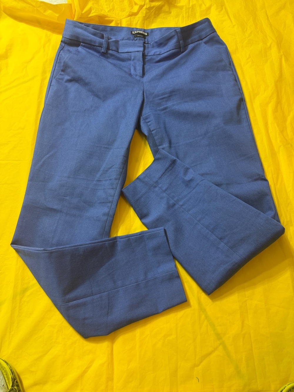 Express Slim Dress Pants in Royal Blue size 4R